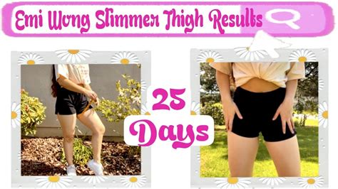 emi wong results|emi wong thigh workout.